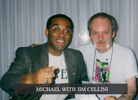 Michael with Jim Cellini
